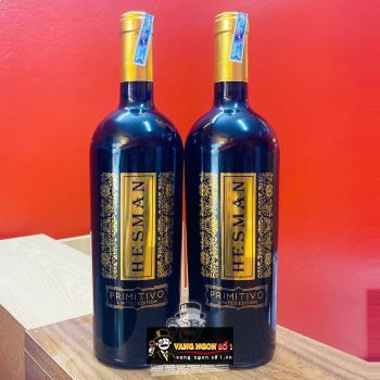 Rượu Vang Hesman Primitivo Limited Edition cao cấp