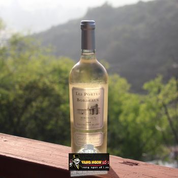 Vang Pháp Les Portes De Bordeaux Sauvignon Blanc bn1