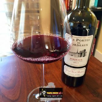 Vang Pháp Les Portes De Bordeaux Sauvignon Blanc bn3