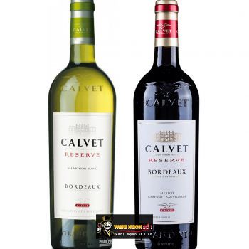 Rượu Vang Pháp CALVET RESERVE BORDEAUX ĐỎ - TRẮNG