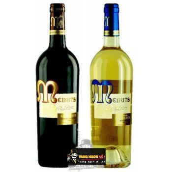 Rượu vang Pháp Menuts Bordeaux Red White