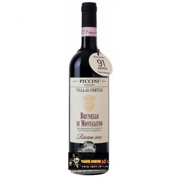 Rượu vang Piccini Brunello Di Montalcino Villa Al Cortile Riserva