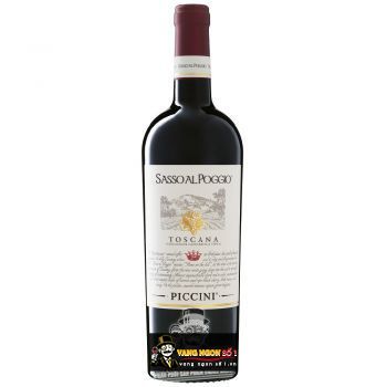 Rượu vang Piccini Sasso al Poggio Toscana IGT