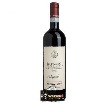 Rượu vang Ý BUGLIONI RIPASSO VALPOLICELLA CLASSICO uống ngon