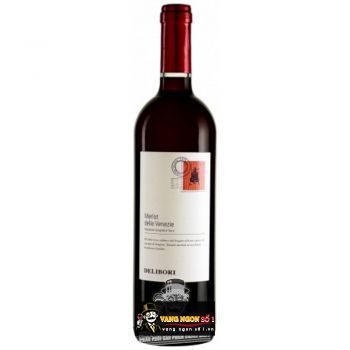 Rượu Vang Ý Delibori Merlot delle Venezie