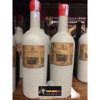 Rượu vang Ý Xi măng LE ARGILLE CABERNET DI CABERNET bn2