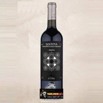 Rượu Vang Ý Montepulciano Dabruzzo Riserva uống ngon