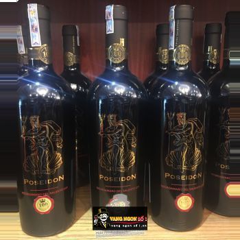 Rượu vang Ý Poseidon Negroamaro del Salento