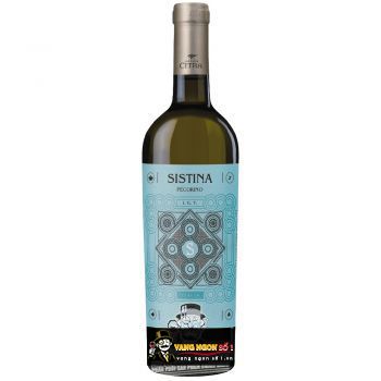 Rượu Vang Ý Sistina Pinot Grigio Terre Di Chieti IGT cao cấp