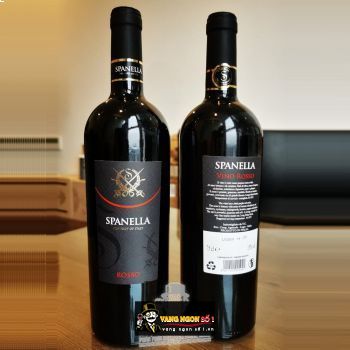 Rượu Vang Ý SPANELLA VINO ROSSO 15 ĐỘ