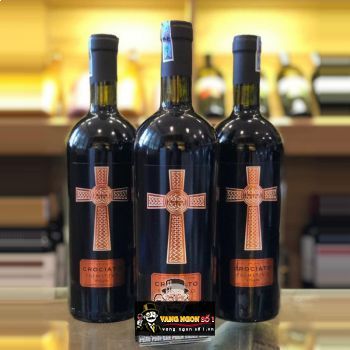 Rượu Vang Ý Thánh Giá Crociato Primitivo 18 Độ uống ngon