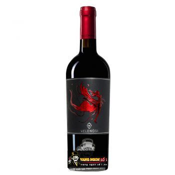 Rượu Vang Ý Velenosi Ninfa Marche IGT Rosso uống ngon