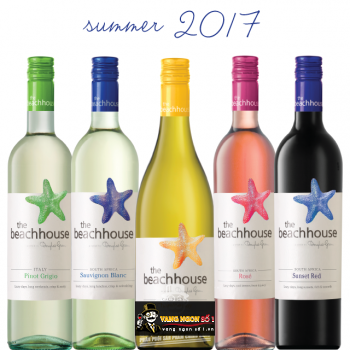 Vang Nam Phi Beachhouse (Đỏ - Trắng) bn3