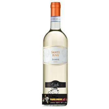 Vang Ý Sante Rive Cielo Barrdolino Đỏ - Trắng bn2