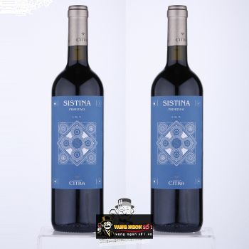 Rượu Vang Ý Sistina Primitivo Terre di Chieti cao cấp bn2