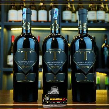 Rượu Vang Ý T Primitivo Feudi Salentini IGP uống ngon bn1