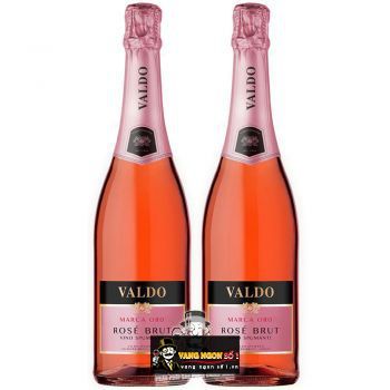 Rượu Vang Nổ Ý Valdo Rose Brut Vino Spumante uống ngon bn1