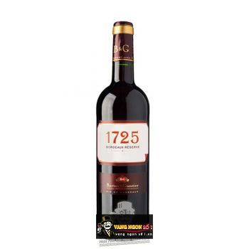 Vang Pháp 1725 BORDEAUX RESERVE ĐỎ - TRẮNG bn3