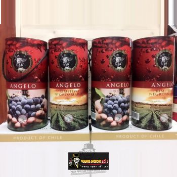 Rượu vang bịch Ý Angelo Primitivo Negroamaro 3 lít bn1
