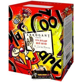 Vang bịch Arrogant Frog Vin Rouge