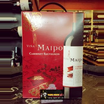 Vang Chile Vina Maipo Cabernet Sauvignon Bịch 3L bn1