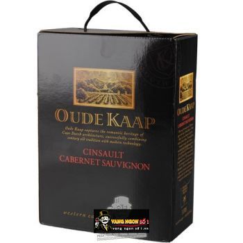 Vang bịch đỏ Nam Phi Oude Kaap 3 lít