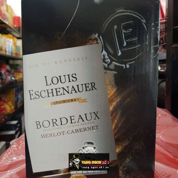 Vang bịch Pháp Louis Eschenauer Bordeaux 3Lit bn1