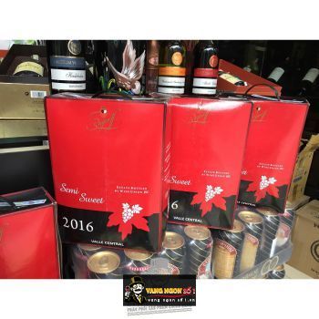 Vang Bịch Ngọt RAYNOFF SEMI SWEET 3L GIÁ RẺ