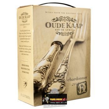 Vang bịch trắng Nam Phi Oude Kaap 3 lít