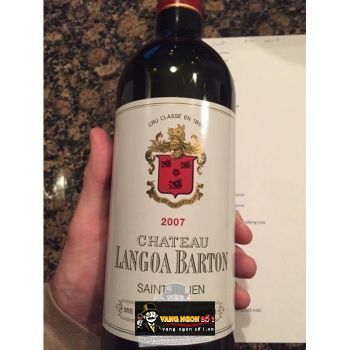 Vang Pháp Chateau Langoa-Barton 3eme Cru Classe Bordeaux Medoc bn3