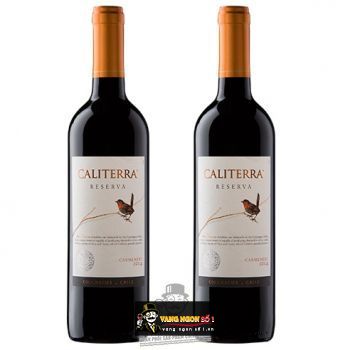 Vang Chile CALITERRA Reserva Carmenere