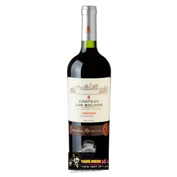 Vang Chile Chateau Los Boldos Grande Reserve Carmenere