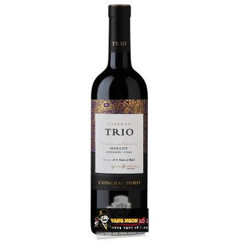 Vang Chile CONCHA Y TORO TRIO RESERVA MERLOT