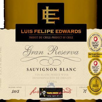 Vang Chile Luis Felipe Edwards Gran Reserva Sauvignon Blanc bn2