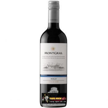 Vang Chile MONTGRAS Merlot