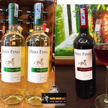 Vang Chile Paso Fino Central Valley Đỏ - Trắng
