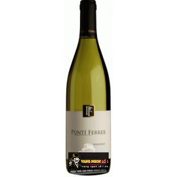 Vang Chile Punti Ferrer Chardonnay