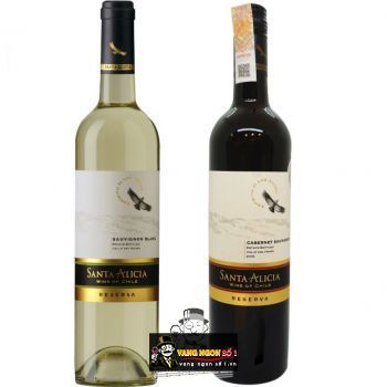 Vang Chile Santa Alicia Reserva Đỏ - Trắng Chiết khấu cao
