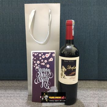 Vang Chile Skyla Cabernet Sauvignon (Dog Label) bn1