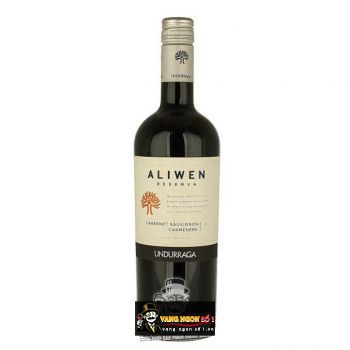 Vang Chile Undurraga Aliwen Reserva Cabernet Sauvignon - Camenere