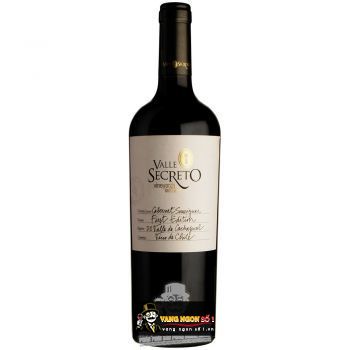 Vang Chile VALLE SECRETO  First Edition Cabernet Sauvignon