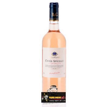 Vang hồng Pháp Cuvee Speciale Rose Barton Guestier uống ngon