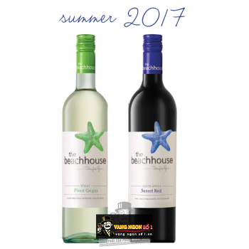 Vang Nam Phi Beachhouse (Đỏ - Trắng)
