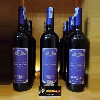 Vang Ngọt Ý DONELLI VINO ROSSO DOLCE
