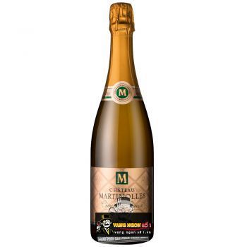 Vang nổ Pháp Chateaux Martinolles Cremant De Limoux Blanc