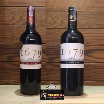 Vang Pháp 1679 Fontana Bordeaux Corbiere uống ngon