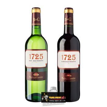 Vang Pháp 1725 BORDEAUX RESERVE ĐỎ - TRẮNG