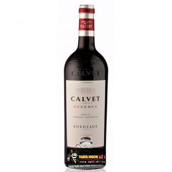 Vang Pháp Calvet Reserve Merlot Cabernet Sauvignon uống ngon