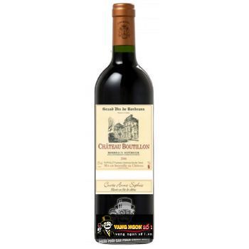 Vang Pháp Chateau Boutillon Bordeaux Superieur Cuvee Anne Sophie uống ngon