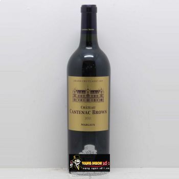 Vang Pháp Château Cantenac Brown 3rd Grand Cru Classe